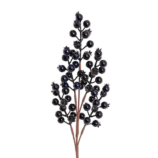Pomegranate Berry Spray Navy (45cmH)