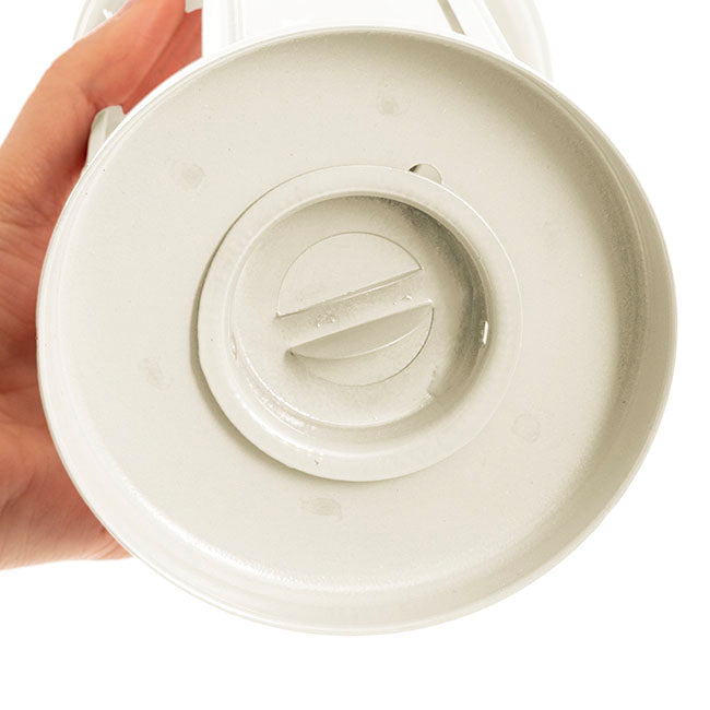 Twilight Metal Hanging Lantern Cream (10x15cmH)