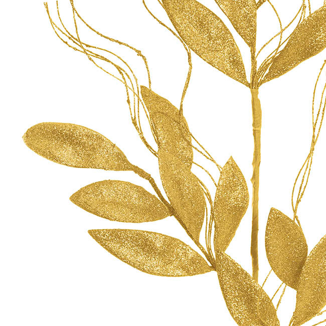 Christmas Leaf & Vine Spray Gold (80cmH)