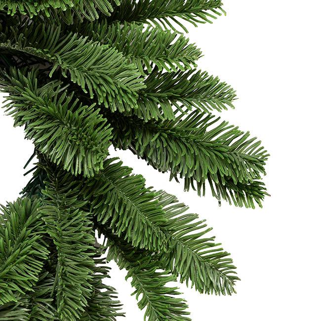 Traditional Real Touch Pine Wreath Green (35cmD)