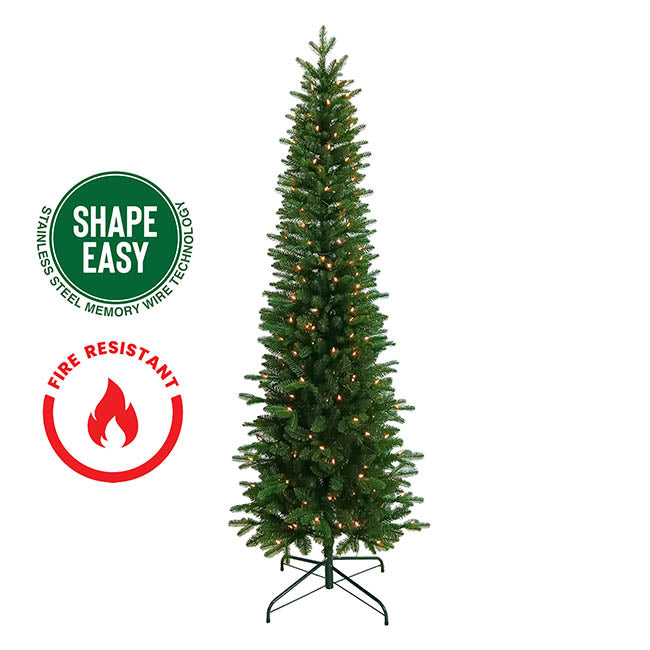 Shape Easy Forest Pine Narrow LED Tree Green (71x215cmH)