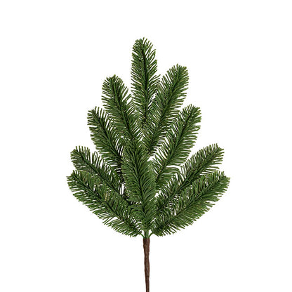 Traditional Real Touch Pine Spray Green (50cmH)
