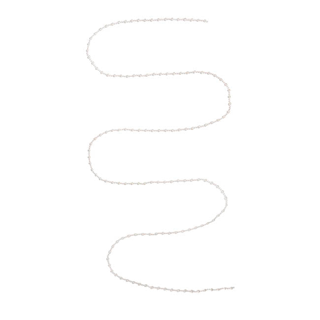 Pearl Beaded Garland White (0.8x270cmL)