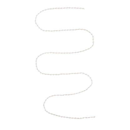 Pearl Beaded Garland White (0.8x270cmL)