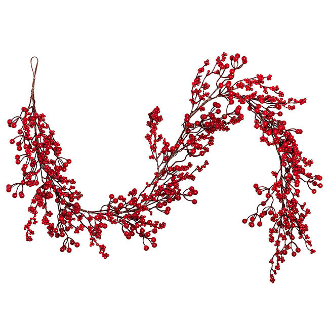 Lush Berry Garland Red (150cmL)