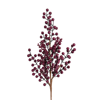 Mixed Berry Spray Soft Plum (69cmH)