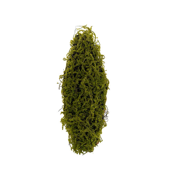Artificial Moss Arrangement Display Piece Green (14cmx40cmL)