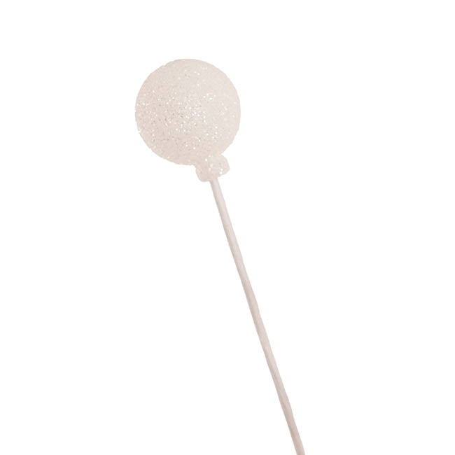 Sweet Candy Bauble Spray Red & White (80cmH)
