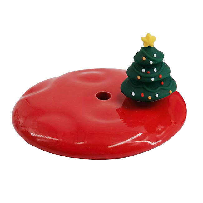Jolly Christmas Mug w Reindeer Red (380cmL)
