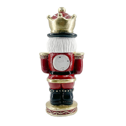 Nutcracker w Drum LED Display Ornament Red (23.5x22x54cmH)