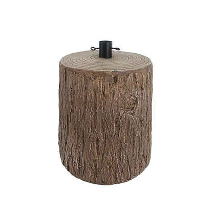 Tree Stump Base Stand Brown (33.5x33.5x39.5cmH)