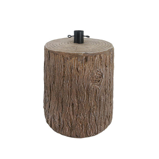 Tree Stump Base Stand Brown (33.5x33.5x39.5cmH)