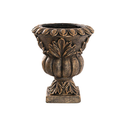 Tuscany Garden Planter Urn Antique Brass (28x34cmH)