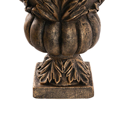 Tuscany Garden Planter Urn Antique Brass (28x34cmH)