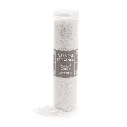 Crushed Glass Sand 2-5mm Clear White (600g Jar)