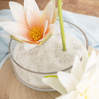 Crushed Glass Sand 2-5mm Clear White (600g Jar)