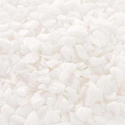 Crushed Glass Sand 2-5mm Clear White (600g Jar)