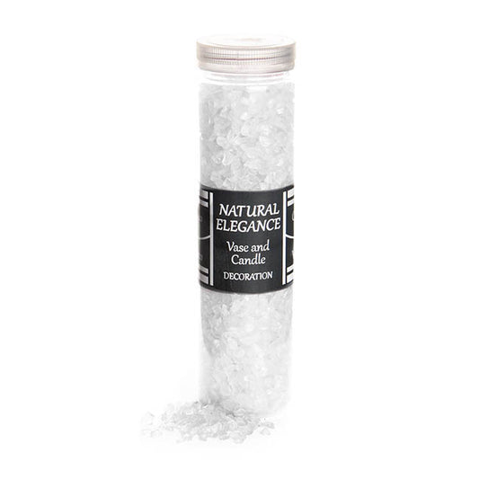 Crushed Glass Sand 2-5mm Clear (600g Jar)