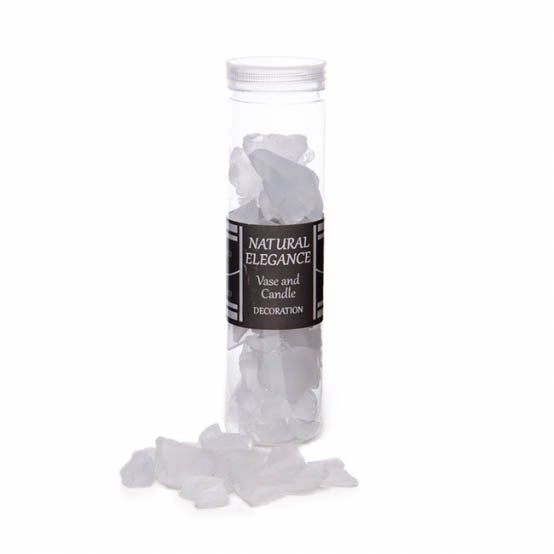 Glass Beach Rocks Frosted Clear (550grm Jar)