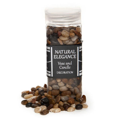 Pebbles Natural 5-15mm Assorted (900g Jar)