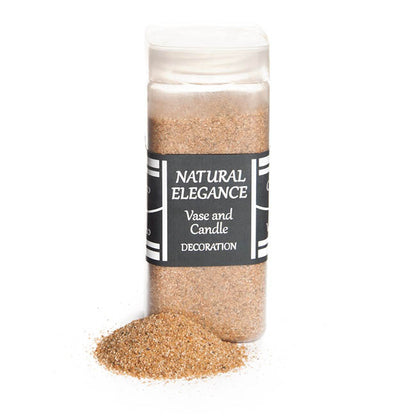 Coloured Sand Coarse Dyed Tan Brown (760g Jar)