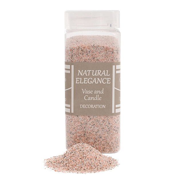 Coloured Sand Coarse Dyed Peach (760g Jar)