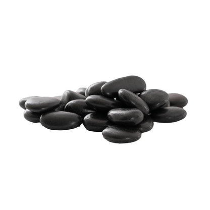 River Pebbles Polished 15-30mm Black (910g Jar)