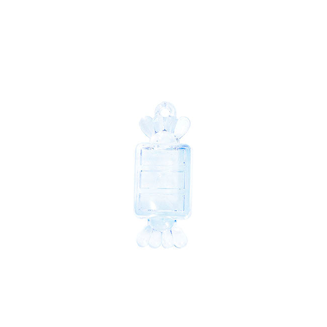 Decoration Acrylic Charms Candy Pack 12 Baby Blue (48x19mm)