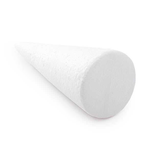 Polystyrene Cone (D11x32cmH) Pack 2