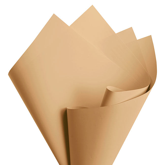 Cello Regal Pro 65mic Mid Brown (50x70cm) Pack 100