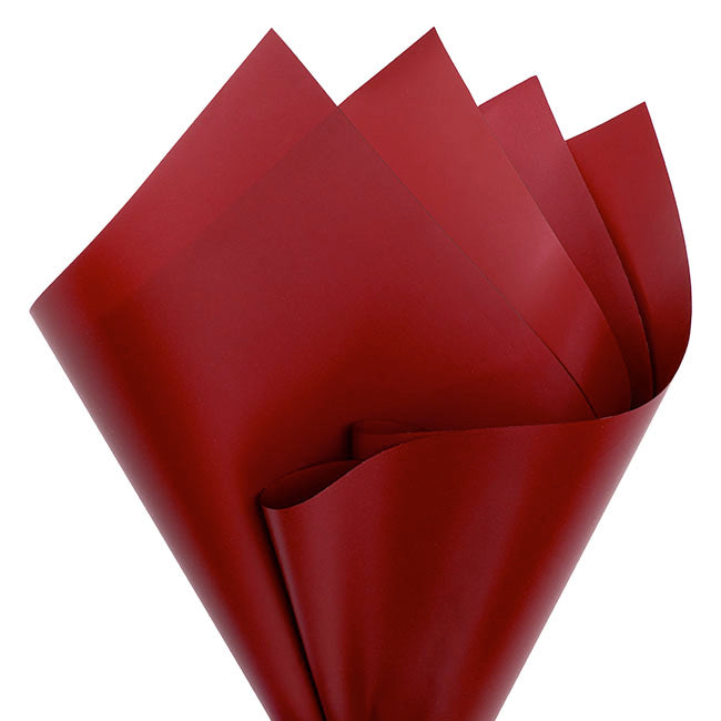 Cello Regal Pro 65mic Burgundy (50x70cm) Pack 100