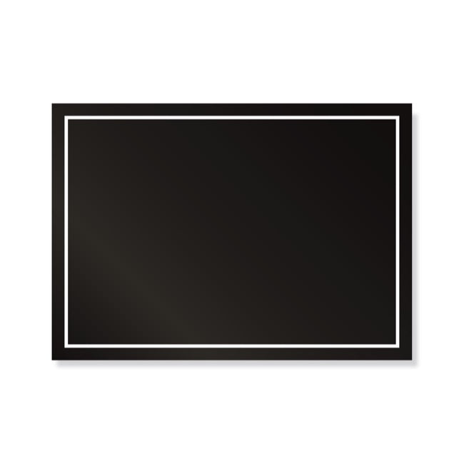 Cello Regal Pro Silhouette 65mic PK 100 Black Wht(50x70cm)