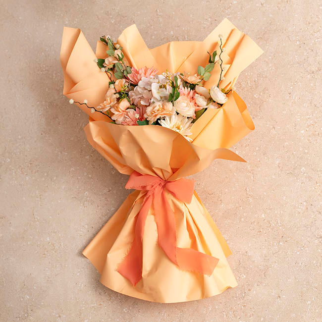 Cello Regal Pro 65mic Just Peach Apricot (50x70cm) Pack 100