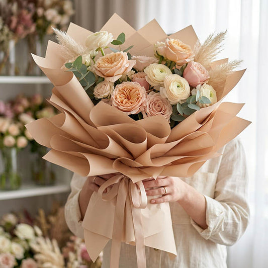 Cello Regal Pro 65mic Milky Tea (50x70cm) Pack 100