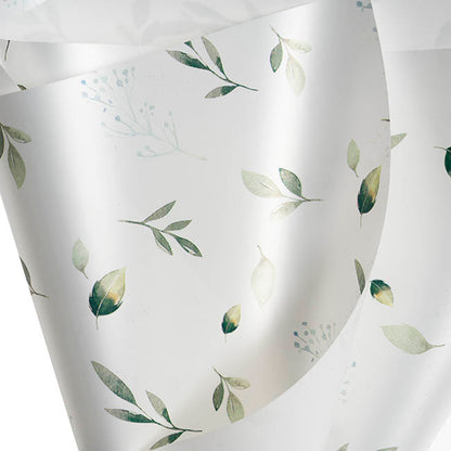 Cello Regal Leafy Greens 65mic White Pack 100 (50x70cm)