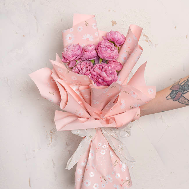Cello Regal Pro 65mic Daisy Daze Pink Quartz Pk100 (50x70cm)