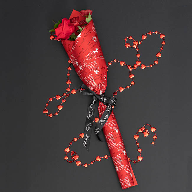 Cello Regal Pro 65mic Romantic News Red Pk100 (50x70cm)
