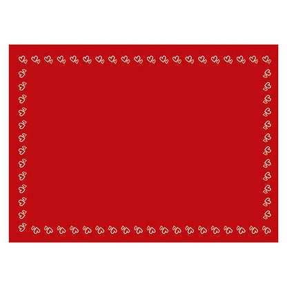 Cello Regal Pro 65mic Hearts Silhouette Red Pk100 (50x70cm)