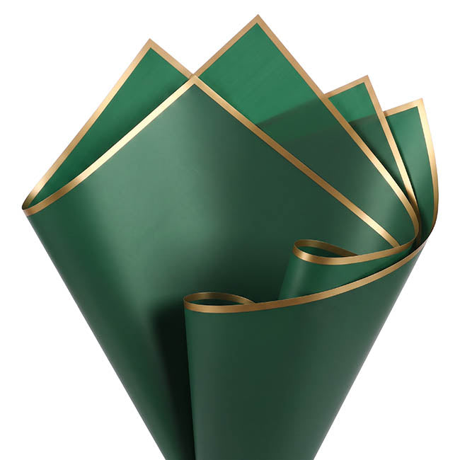 Cello Regal Golden Edge 65micron Emerald Pack 60 (58x58cm)