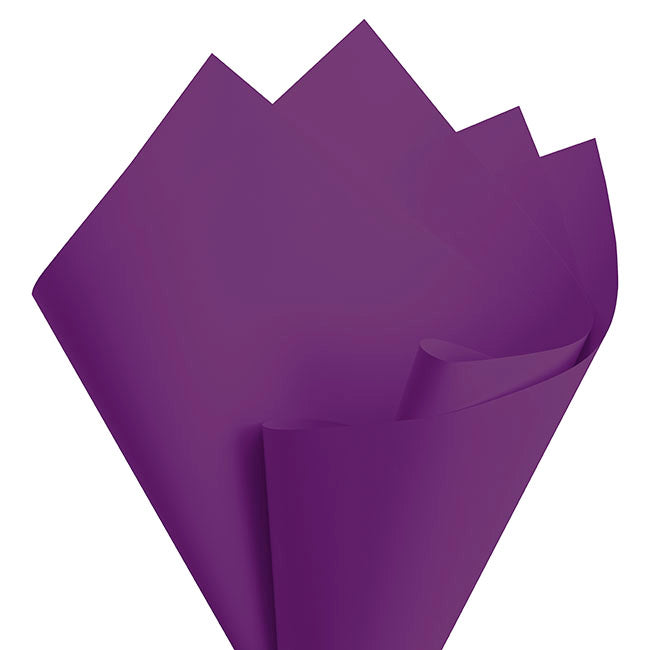 Cello Regal Pro 65mic Aubergine (50x70cm) Pack 100