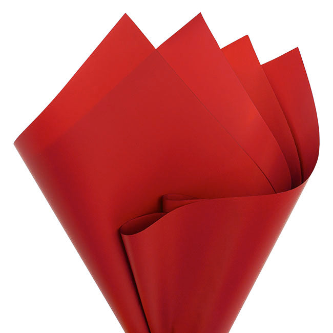 Cello Regal Pro 65mic Red (50x70cm) Pack 100