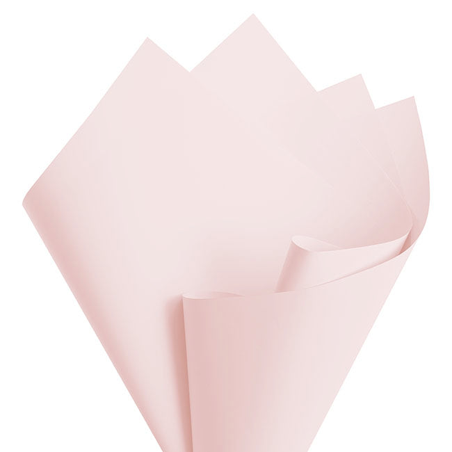 Cello Regal Pro 65mic Soft Pink (50x70cm) Pack 100