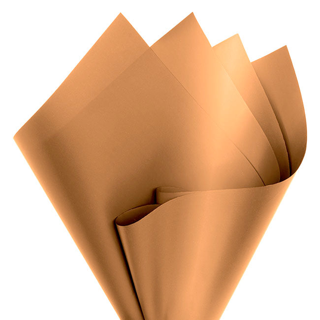 Cello Regal Pro 65mic Metallic Copper (50x70cm) Pack 100