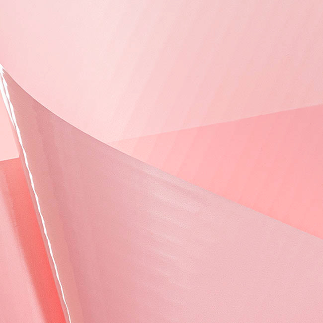 Cello Lustre Matte Wrap 60mic Light Pink Pack 100 (50x70cm)