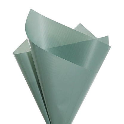 Cello Lustre Matte Wrap 60mic Eucalyptus Pack 100 (50x70cm)