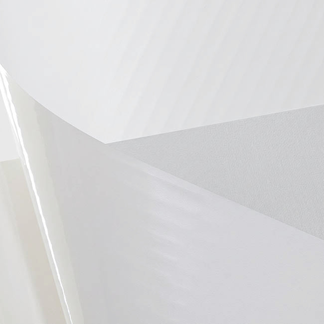 Cello Lustre Matte Wrap 60mic Cool White Pack 100 (50x70cm)
