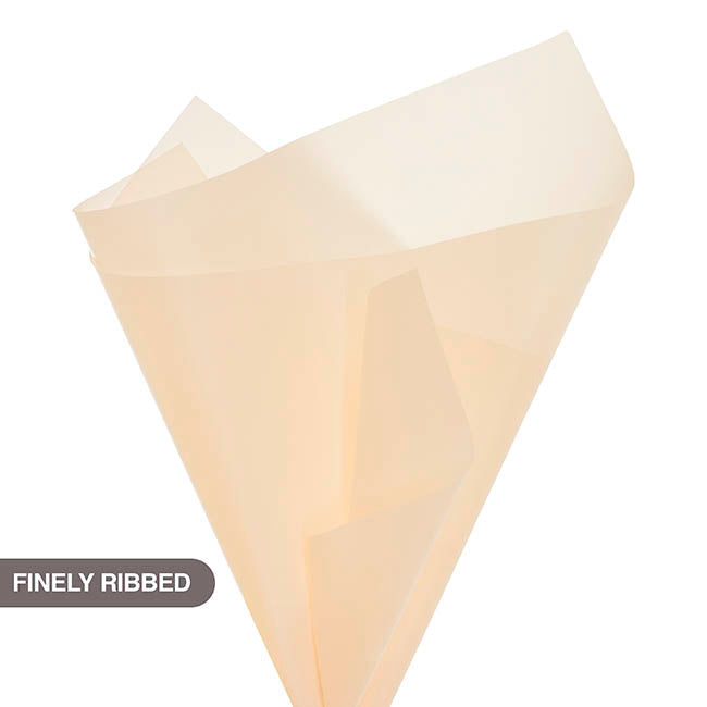 Tallow Paper Ribbed 80 micron Nude Pack 50 (50x70cm)
