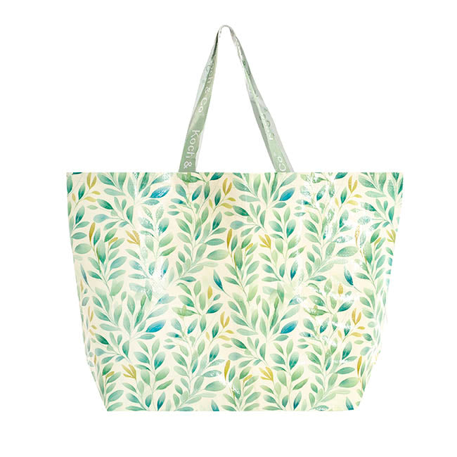 Koch Reusable PP Woven Bag 36L Leaves (62Wx18Gx43cmH)