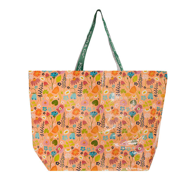 Koch Reusable PP Woven Bag 36L Flowers (62Wx18Gx43cmH)