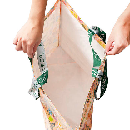 Koch Reusable PP Woven Bag 36L Flowers (62Wx18Gx43cmH)